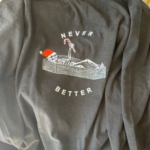 Skeleton Christmas Sweatshirt